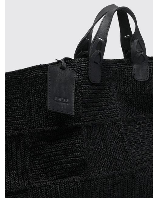 IBELIV Black Wild Large Crochet Tote Bag