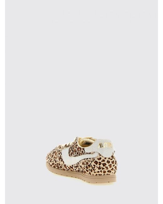 Autry Metallic Windspin Low-Top Sneakers