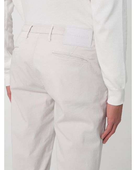 Tramarossa White Trousers for men