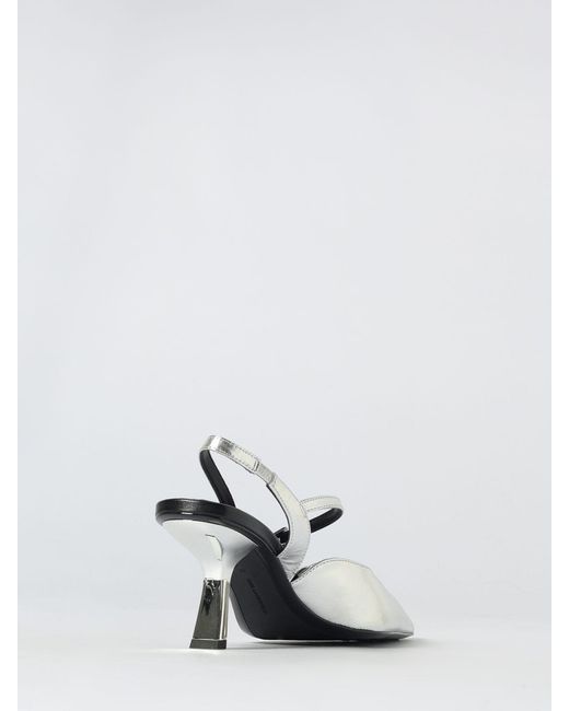 Karl Lagerfeld White High Heel Shoes
