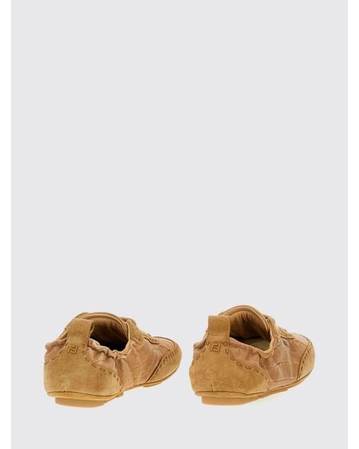 Fendi Brown Trainers for men