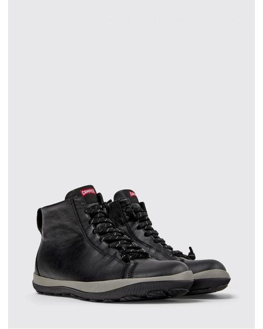 Camper Black Peu Pista Gm Gore-Tex Ankle Boots for men