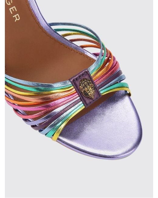 Kurt Geiger White Leather Sandals