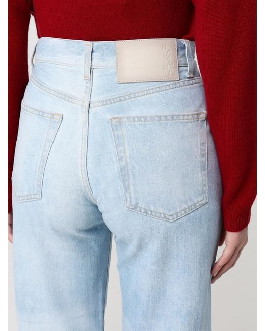 Haikure Blue Wide-Leg Jeans