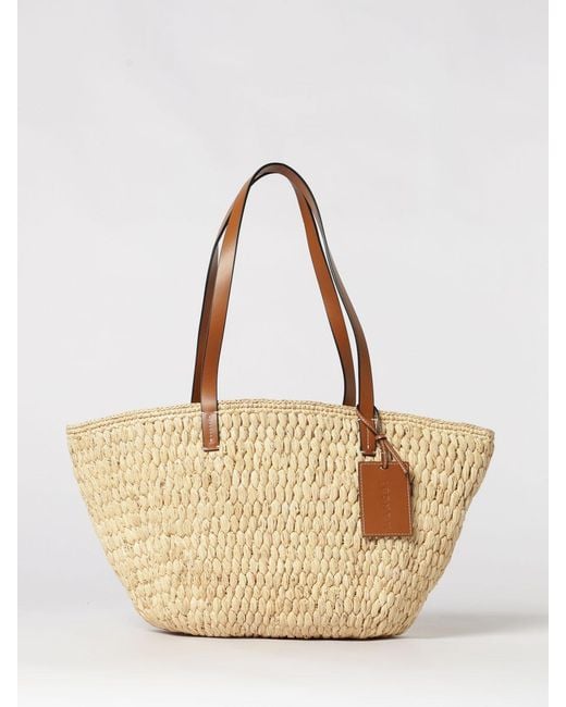 Manebí Natural Crochet Raffia Bag