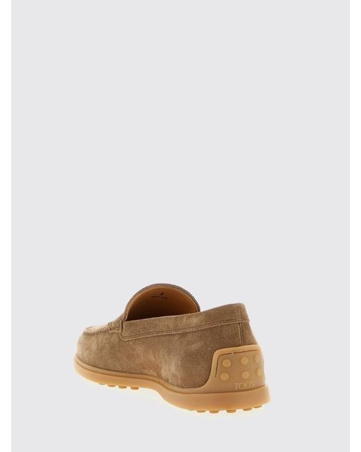 Tod's Brown Suede Loafer for men