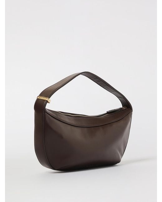 Borsa A Spalla Demy Mini Hobo di Staud in Brown