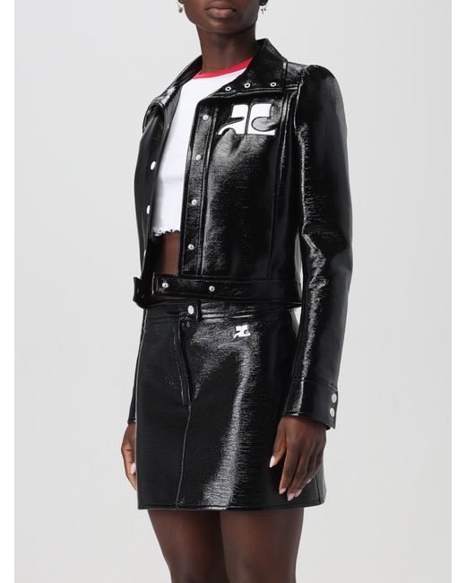 Courreges Black Jacket Courrèges