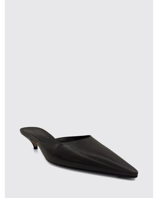 The Row White Heeled Sandal