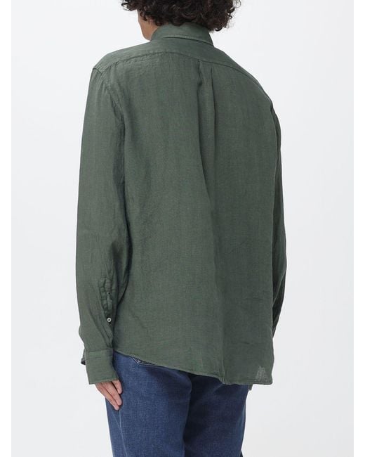 B.D. Baggies Green Basic Cotton Shirt for men