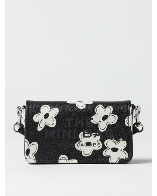 Marc Jacobs Black The The Daisy Mini Floral Shoulder Bag