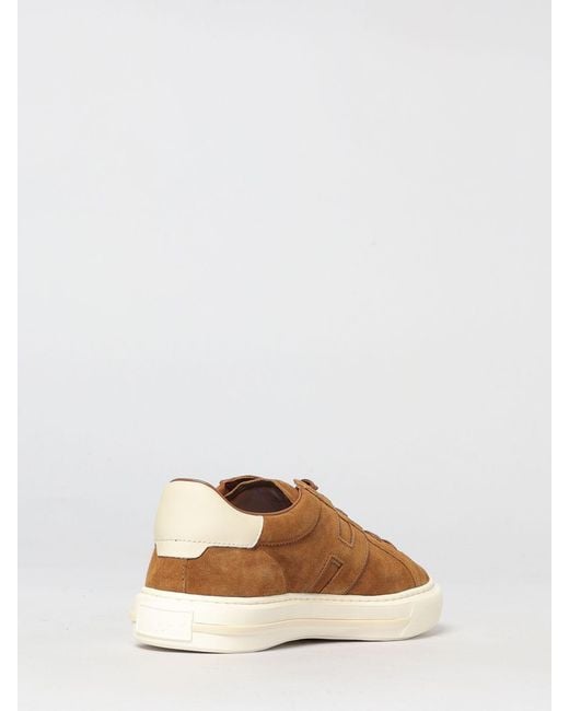 Hogan Brown H691 Suede Sneakers for men