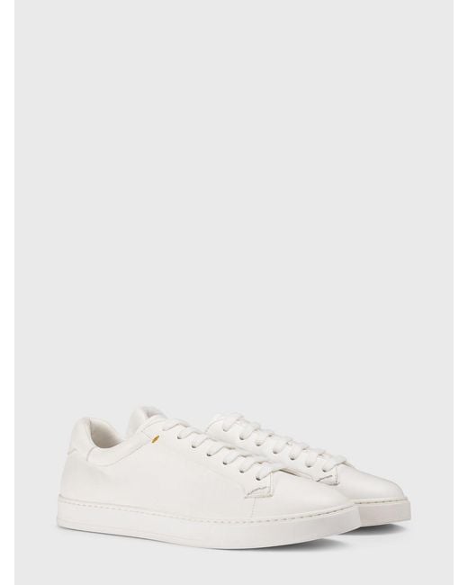 Doucal's Natural Leather Sneakers for men