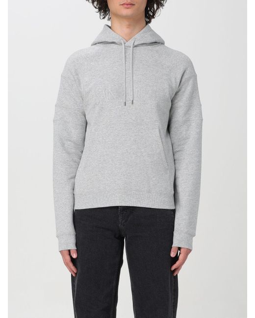 Saint Laurent Gray Sweatshirt for men