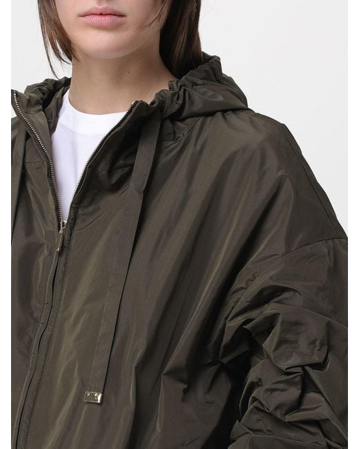 Max Mara Gray The Cube Oversized Hooded Polyester Parka Max Mara