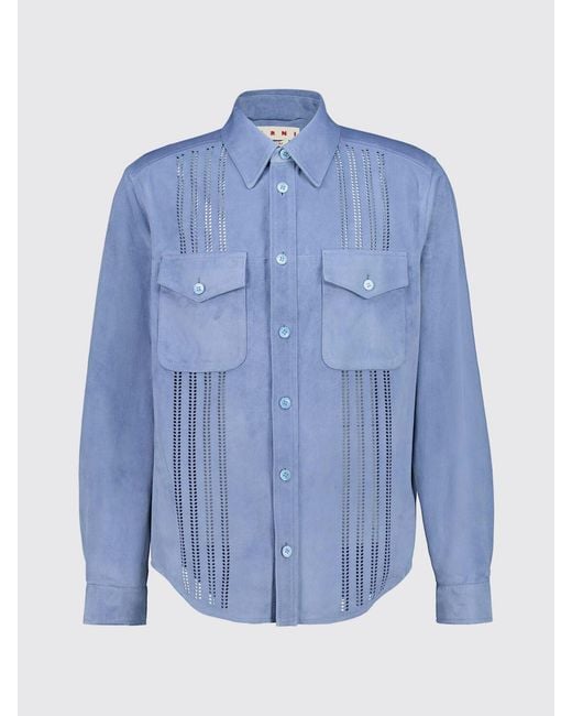 Marni Blue Jacket for men