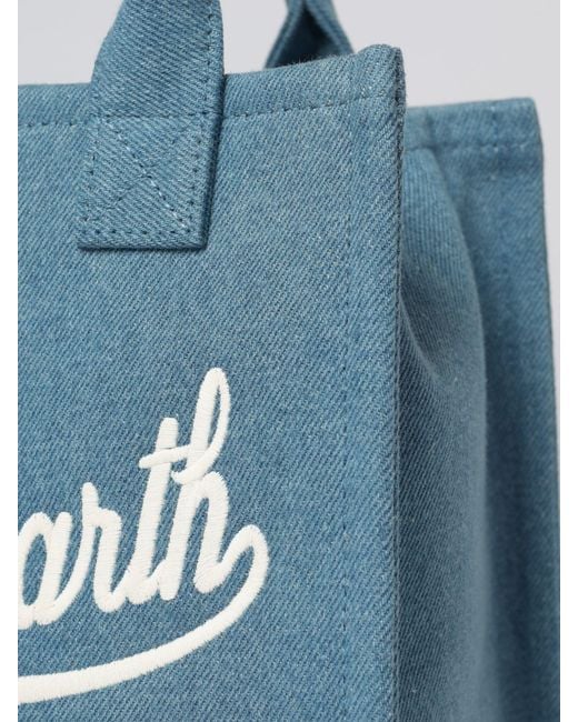 Mc2 Saint Barth Blue Vanity Handbag