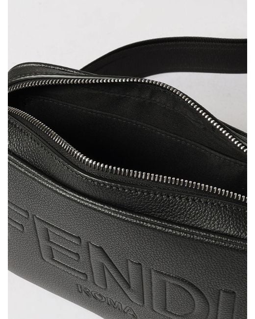 Borsa Camera Case Roma di Fendi in Black da Uomo