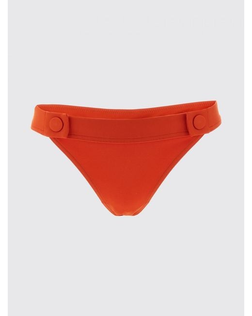 Eres Orange Stretch Polyamide Bikini Bottom