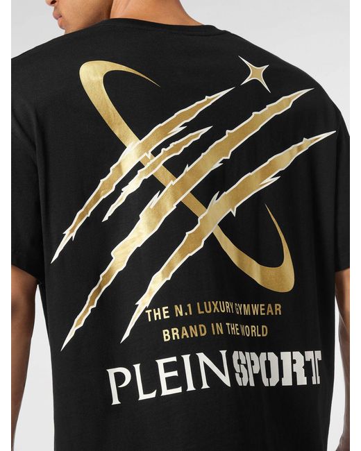 Philipp Plein Black T-Shirt for men