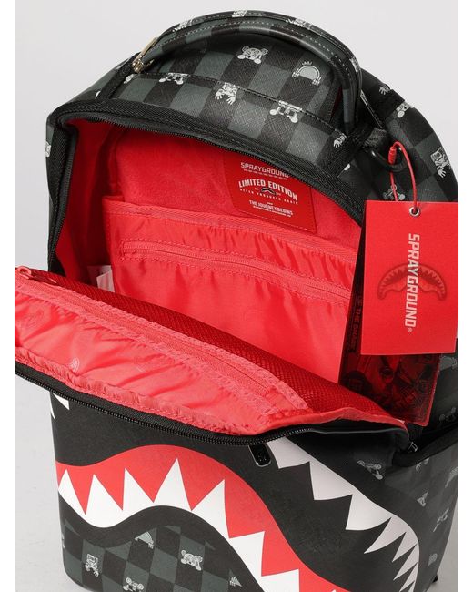 Sprayground Gray Backpack for men