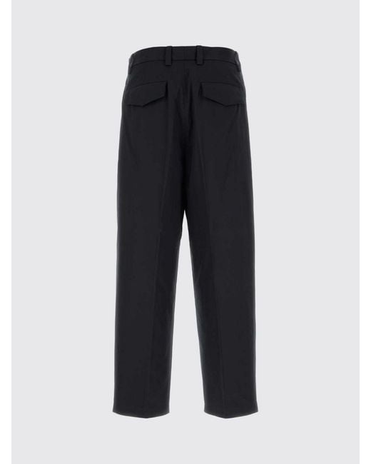 Jil Sander Black Cotton Chino Trousers for men