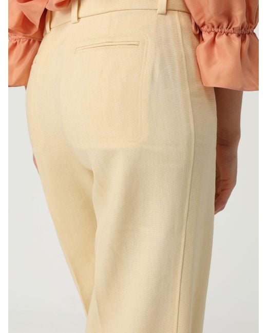 Pantalone Classico di Chloé in Natural