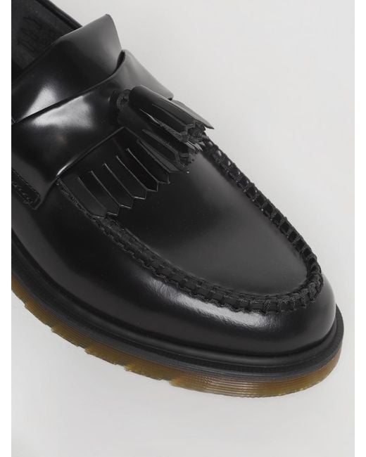 Dr. Martens Black Adrian Tassel Loafers for men