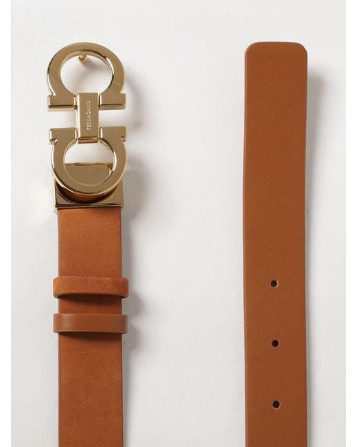 Ferragamo White Belt