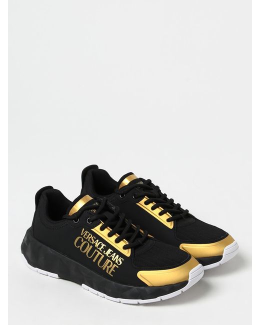 Versace Jeans Couture Black Sneakers for men