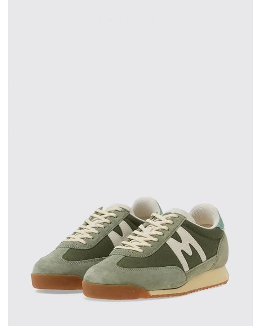Karhu Green Mestari Canvas And Suede Sneakers for men