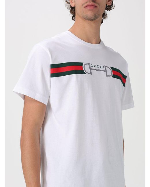 Gucci White T-Shirt for men