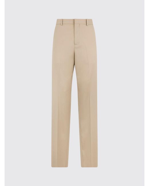 Billionaire Natural Virgin Wool Tailored Trousers for men