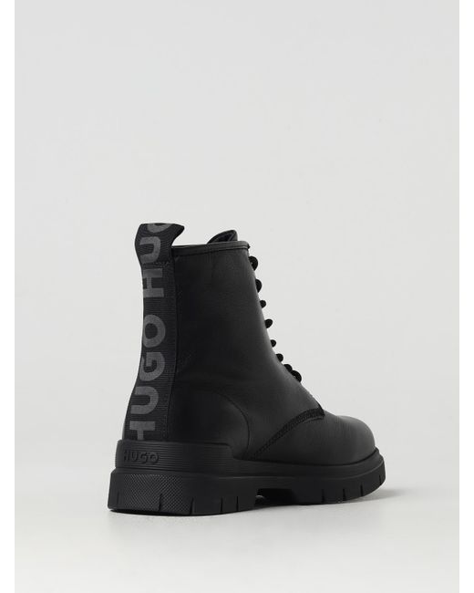 HUGO Black Boots for men