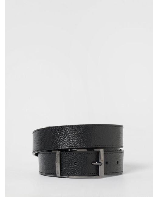 Emporio Armani Gray Belt for men