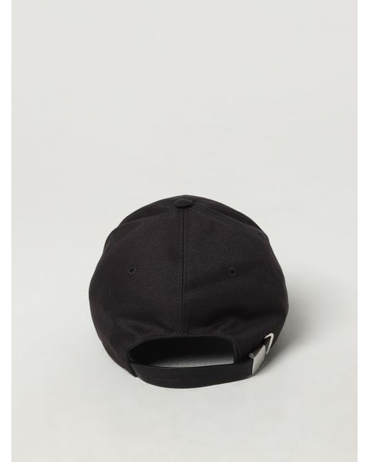 McQueen Black Logo Baseball Cap for men