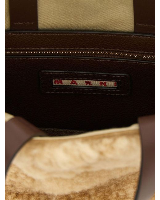Marni Natural Shoulder Bag