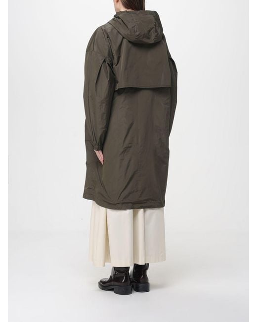Max Mara Gray The Cube Oversized Hooded Polyester Parka Max Mara