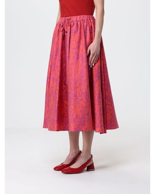 Max Mara Red Skirt