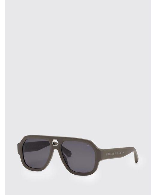 Philipp Plein Gray Acetate Starlight Sunglasses for men