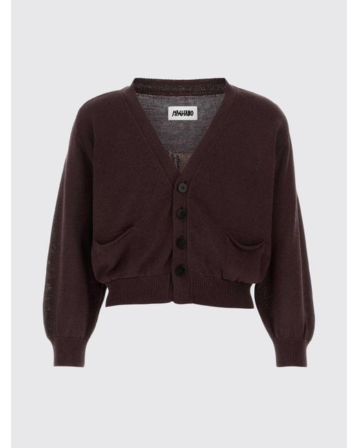 Magliano Brown Cotton Cardigan With Logo for men