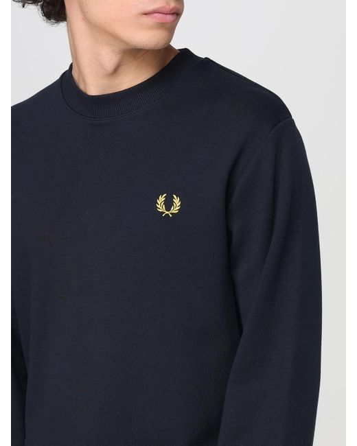 Fred Perry Blue Sweater for men