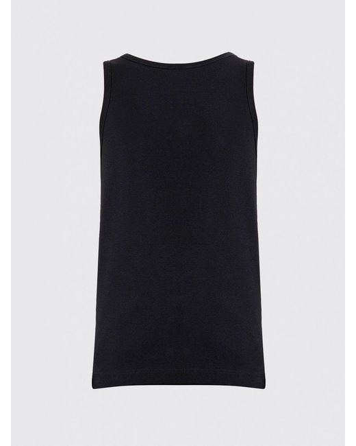 44 Label Group Blue Stretch Cotton Tank Top for men