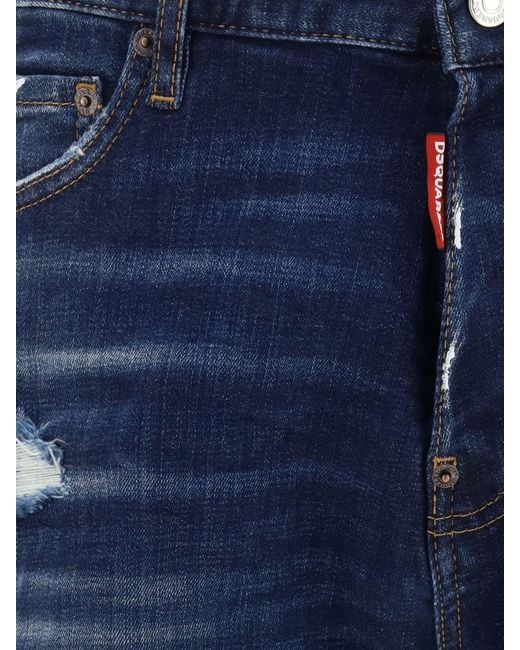 DSquared² Blue Shorts for men
