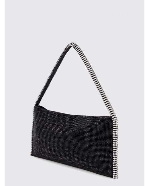Benedetta Bruzziches White Your Best Friend Shoulder Bag With Crystals And Jewelled Handle