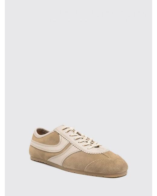 Dries Van Noten Natural Leather Sneakers