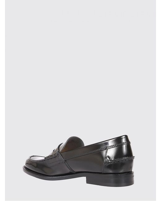 Tod's White Brushed Leather Loafers for men