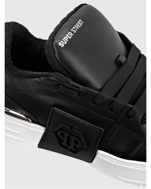 Philipp Plein Black Sneakers for men
