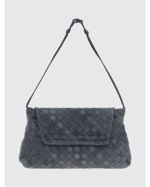 Bottega Veneta Blue Giorno Bag