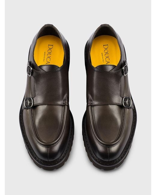 Monk Strap di Doucal's in White da Uomo